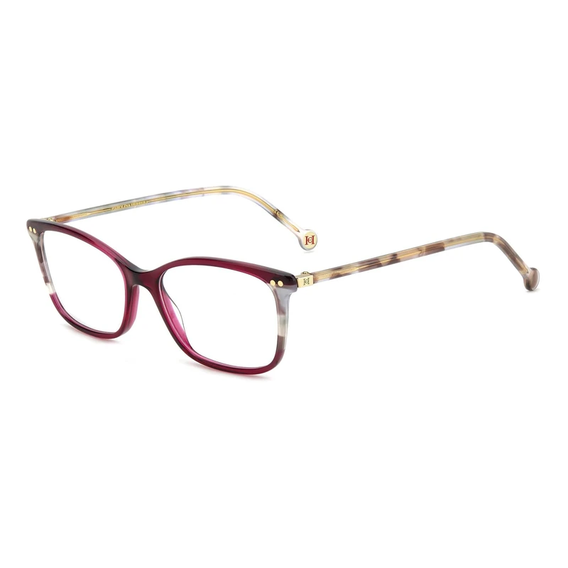 CAROLINA HERRERA Her 0246 Glasses, Burgundy Havana, 51 for Women, Burgundy Havana, UK 36