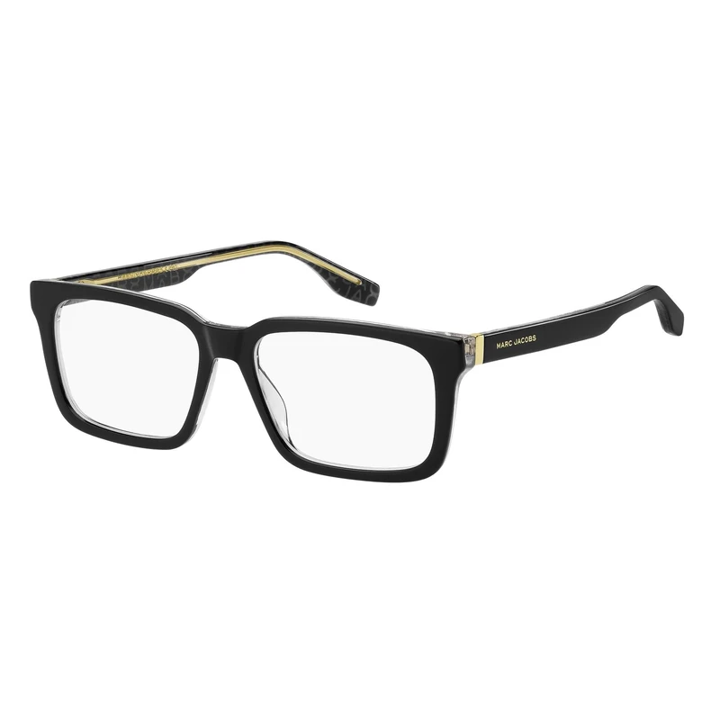 Marc Jacobs Marc 758 Glasses, Black Pattern Grey, 55 for Men, Black Pattern Grey, 55