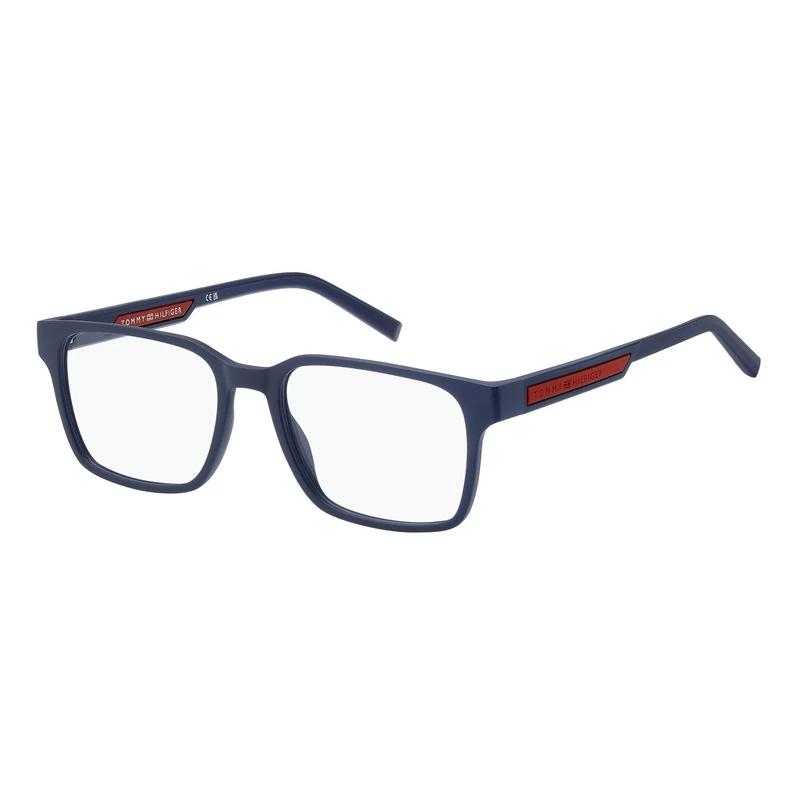 TOMMY HILFIGER TH 2093 WIR MATTE BLUE RED 54/18/145 MAN Eyewear Frame