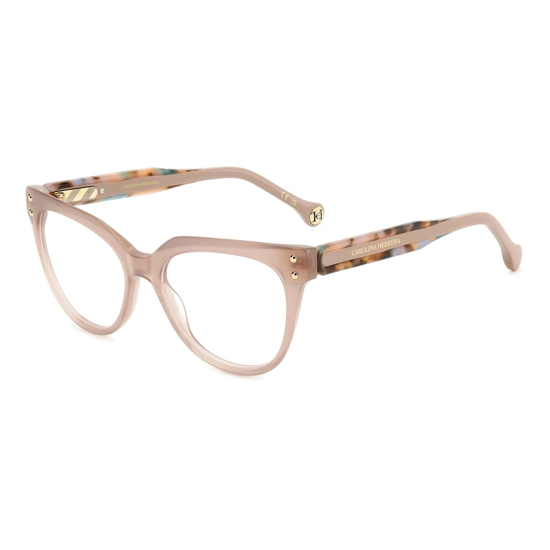 CAROLINA HERRERA Her 0224 Glasses, Nude, 52 for Women, nude, UK 24