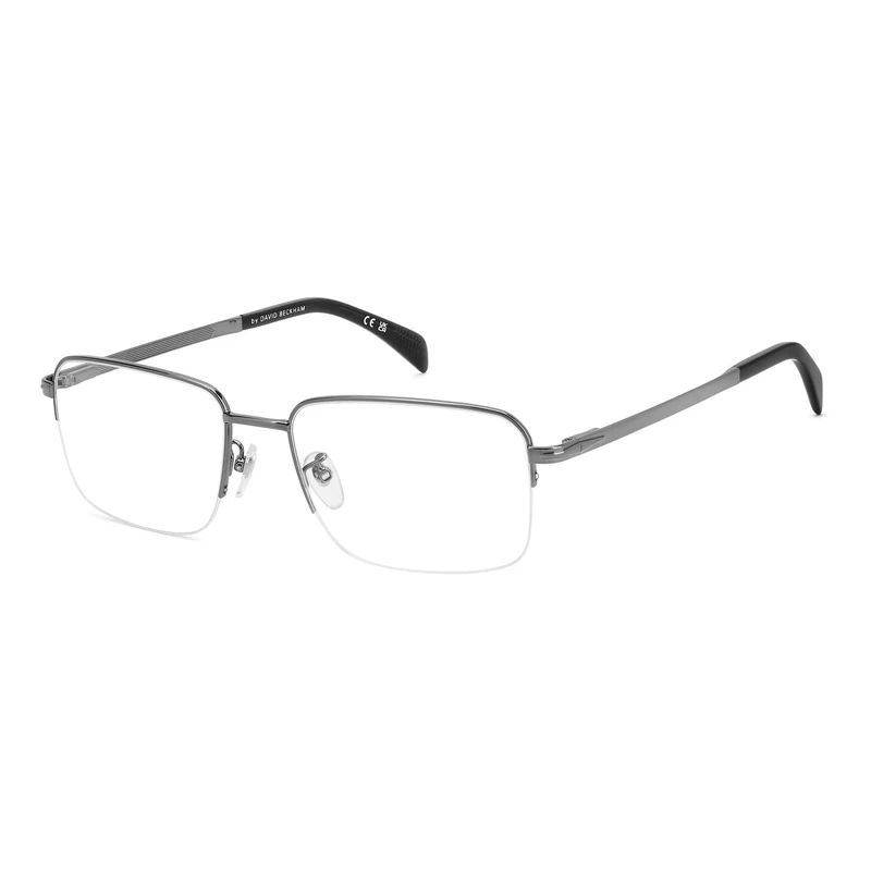 DAVID BECKHAM DB 1150 Glasses, Dark Ruthenium, 56 for Men, Dark Ruthenium, 56