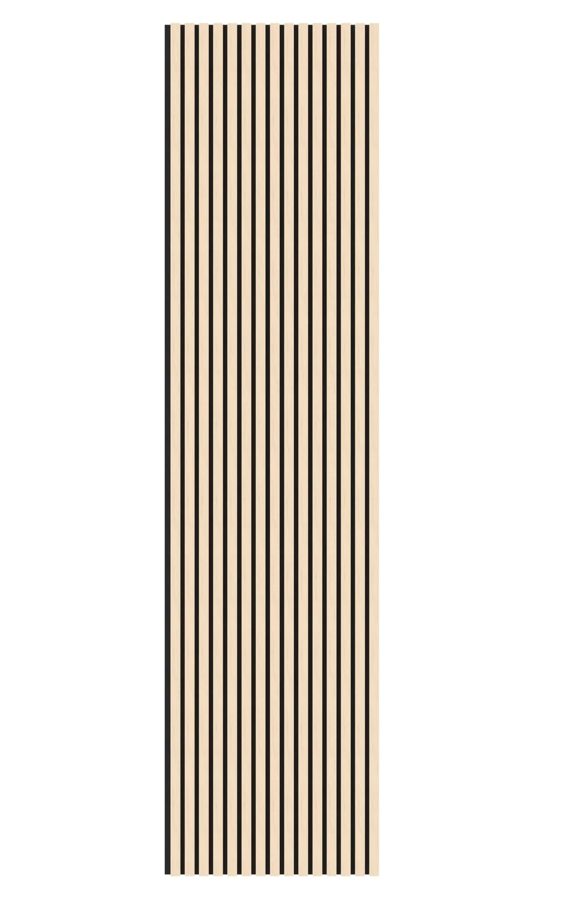 Tuda Grass Direct Luxury Acoustic Wall Slatted 3D Wood Veneer Panels Series 1-300cm x 60cm - Washed Oak