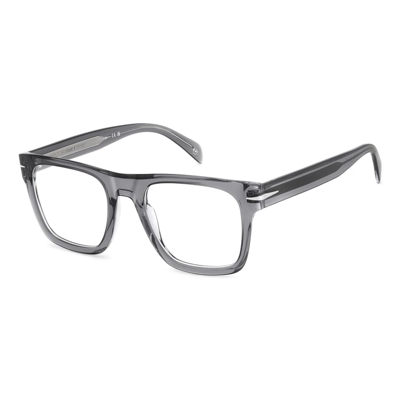 DAVID BECKHAM DB 7020/FLAT Glasses, Grey Crystal, 53 for Men, Grey Crystal, 53