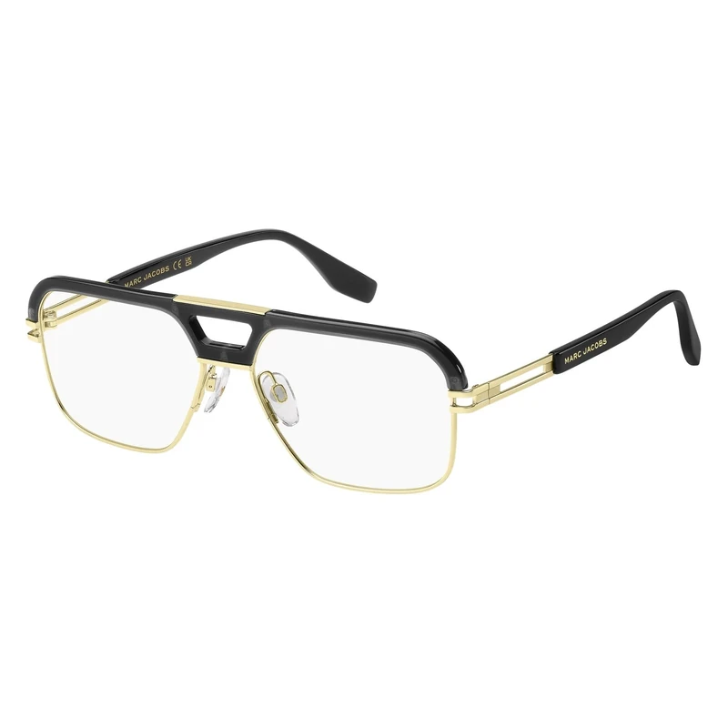 Marc Jacobs Marc 677 Glasses, Gold Grey, 58 for Men, Gold Grey, 58