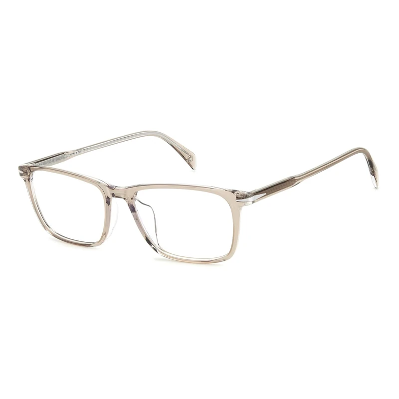 DAVID BECKHAM DB 1154/F Glasses, Beige Crystal, 54 for Men, Beige Crystal, 54
