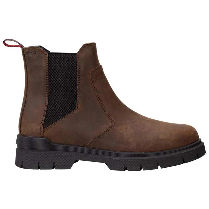 HUGO Ryan_cheb_ltpp, Chelsea_Boot, Dark Brown,
