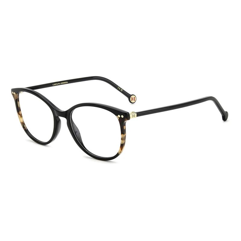 CAROLINA HERRERA Her 0247 Glasses, Black Havana, 53 for Women, Black Havana, UK 40