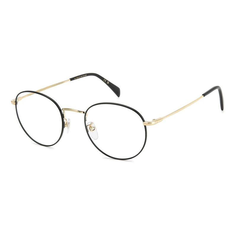 DAVID BECKHAM DB 1152 Glasses, Black Gold, 51 for Men, Black Gold, 51