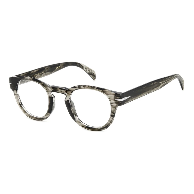 DAVID BECKHAM DB 7125 Glasses, Grey Horn, 47 for Men, Grey Horn, 47