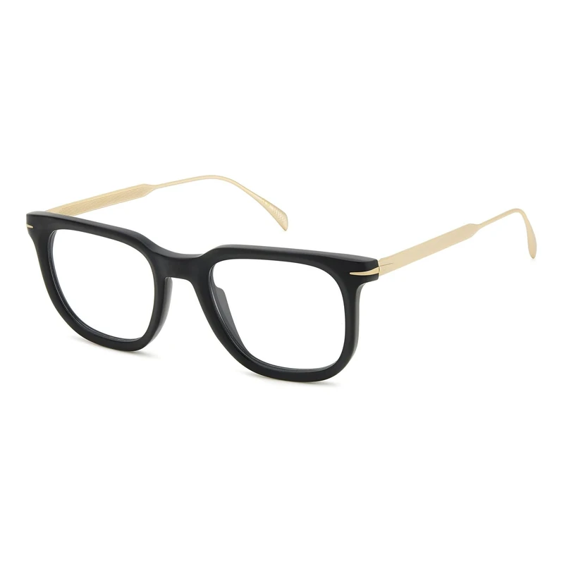 DAVID BECKHAM DB 7119 Glasses, Matte Black Gold, 51 for Men, Matte Black Gold, 51