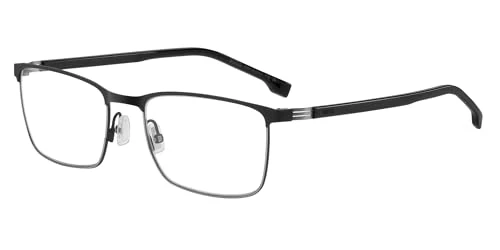 GAFAS HUGO BOSS BLACK - Modelo: BOSS 1637 C: MATTE BLACK RUTHENIUM Eye size: 54_Bridge size: 18 - Polarized: No