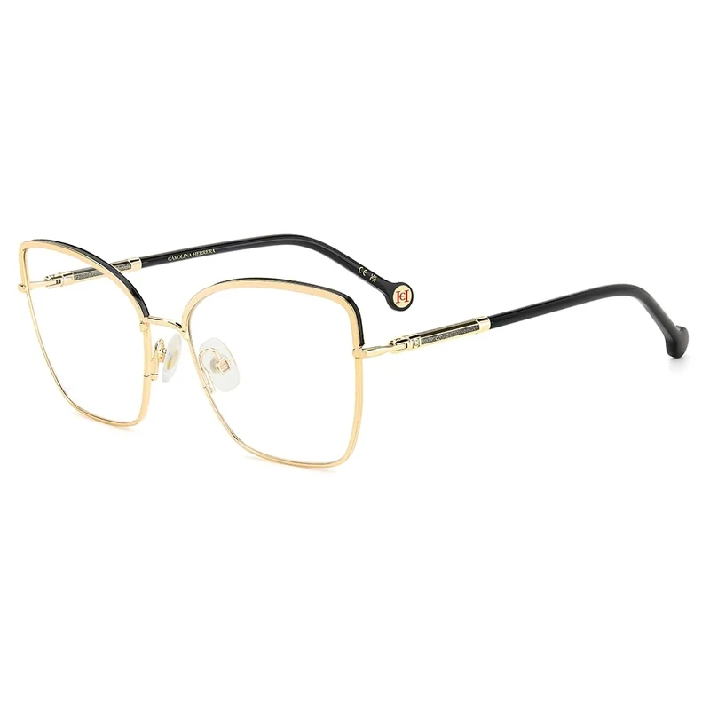 CAROLINA HERRERA Women's Her 0234 Sunglasses, Gold Black, UK 28