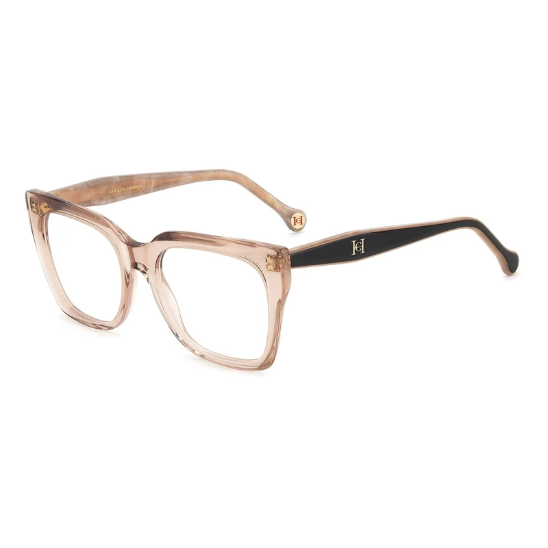 CAROLINA HERRERA Her 0227 Glasses, Nude Black, 53 for Women, Nude Black, UK 40