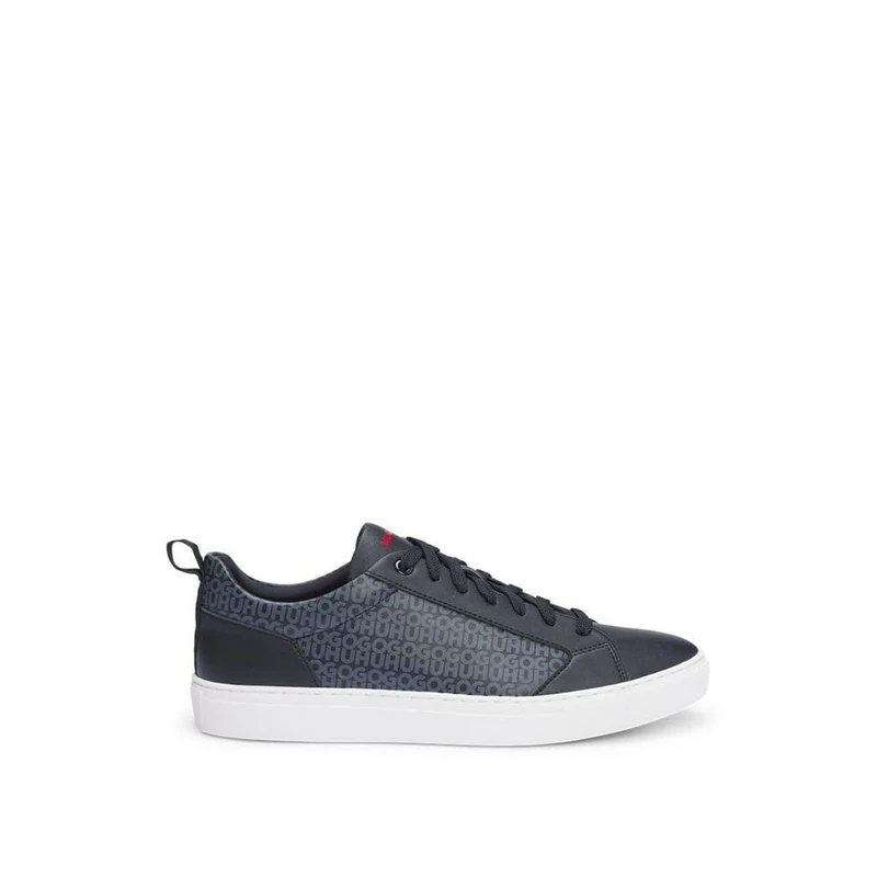 HUGO Men's Morrie_Tenn_Mono Tennis, Black, 10 UK