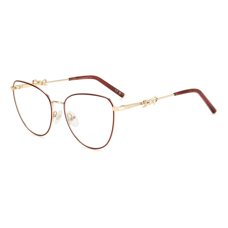 CAROLINA HERRERA Her 0220 Glasses, Red Gold, 56 for Women, Red gold, UK 28