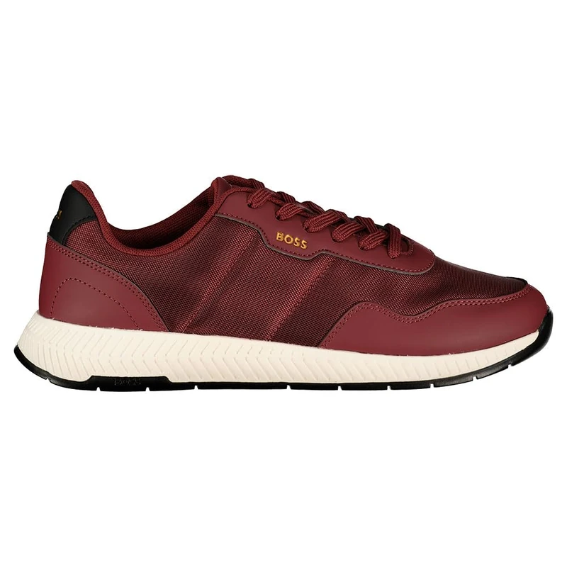 BOSS Men's Titanium_Runn_nypu Tennis, Dark Red, 10 UK - Image 1
