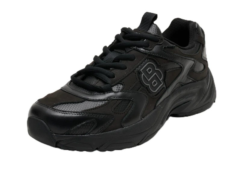 BOSS Levitt_Runn_BBmt, Running, Black,