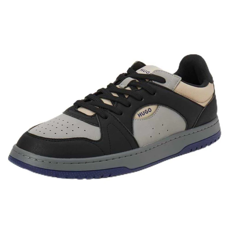 HUGO Men's Hadrian_Tenn_nupu Tennis, Charcoal, 5 UK