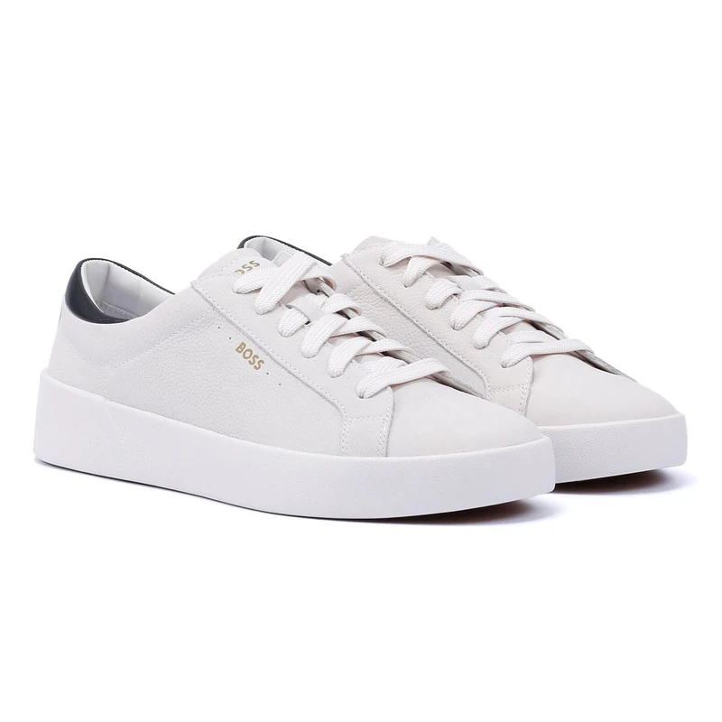 BOSS Men's Belwar_Tenn_tb Tennis, Open White, 10 UK