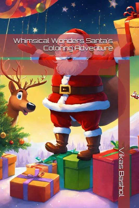 Whimsical Wonders Santa's Coloring Adventure