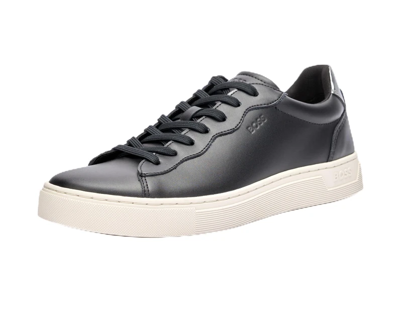 BOSS Rhys_Tenn_flmt, Sneaker, Black,