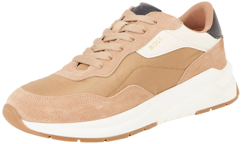 BOSS Skylar_Runn_flsdnys, Sneaker, Medium Beige,