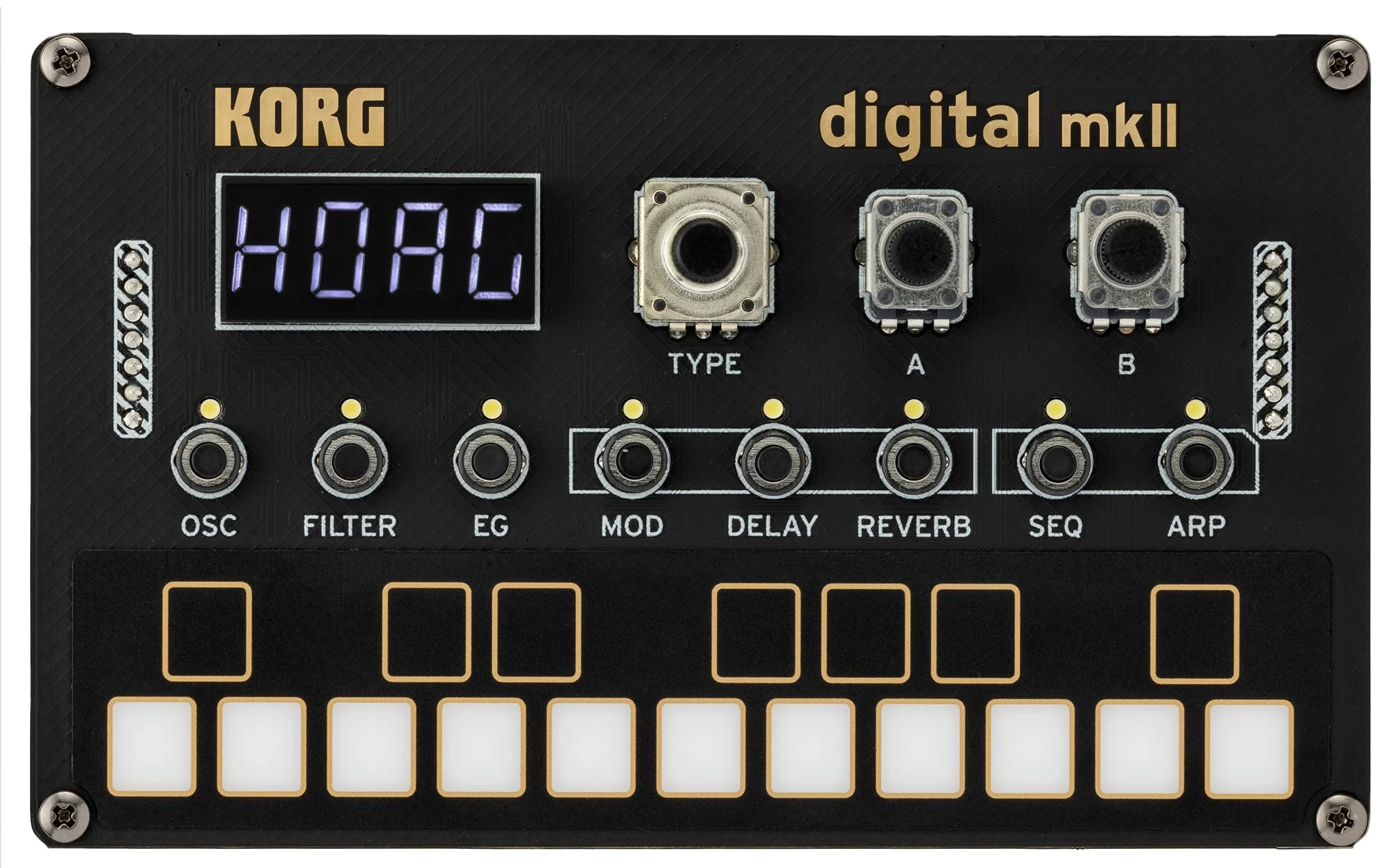 Korg Nu:Tekt NTS-1 Digital mkII Synthesiser DIY Kit Black