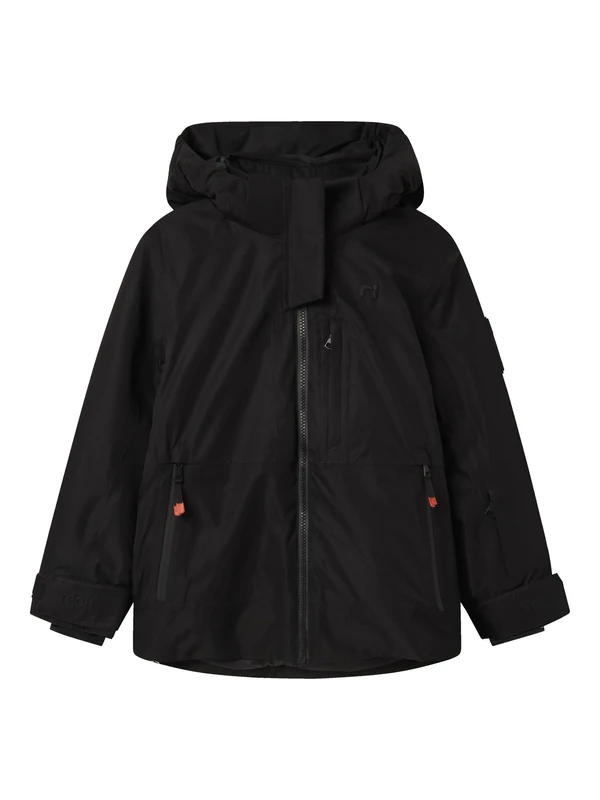 NAME IT Unisex NKNSLOPE10 SKI Jacket Limited Edition FO Short Jacket, Black, 128