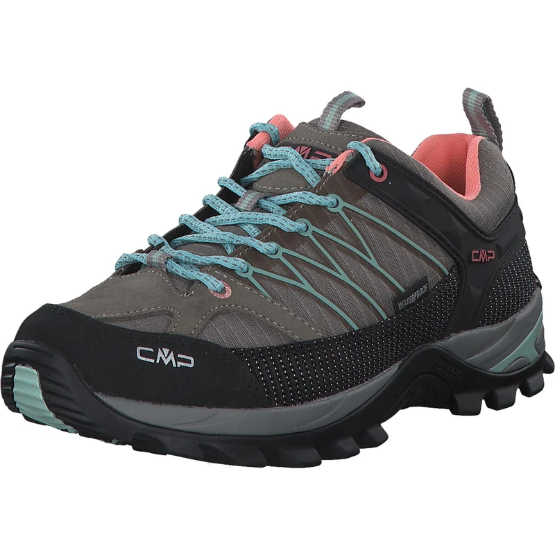 CMP Womens Rigel Low WMN Trekking Shoe WP DESERTO-Jade UK 4