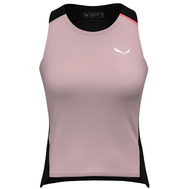 Salewa Vento Merino Tanktop Women, Pink, L