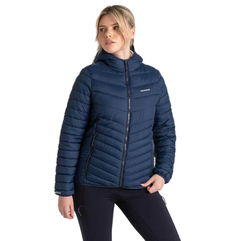 Craghoppers Womens Compresslite Viii Insulated Jacket, BlueNvy/BNvy, 22 UK