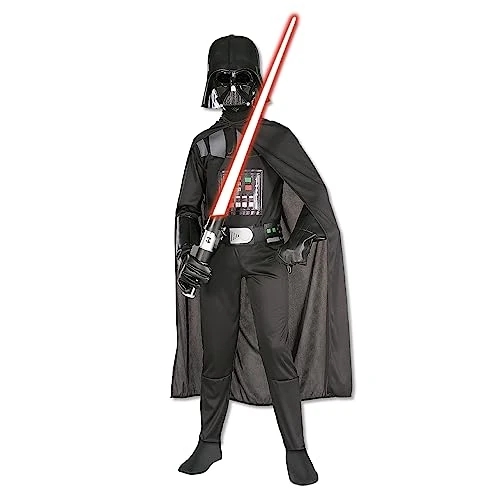 Rubie's Official Disney Star Wars Darth Vader Classic Child Costume, Kids Fancy Dress