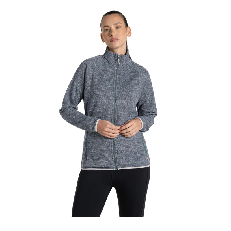Craghoppers Womens Tarvos Jacket Full Zip Fleece, Grey, 16 EU