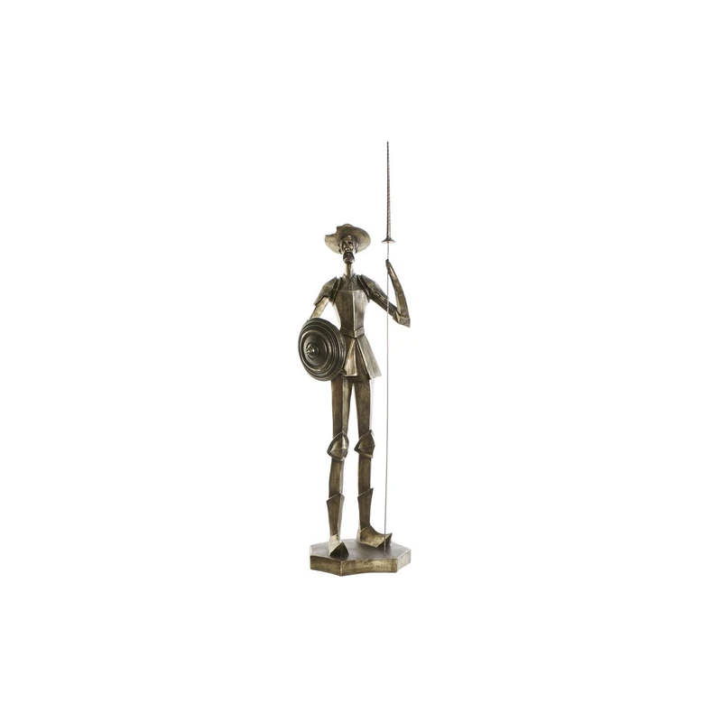 AlexandreHouse Quijote Cobrizo Resin Figure 23.5 x 19 x 70.5 cm