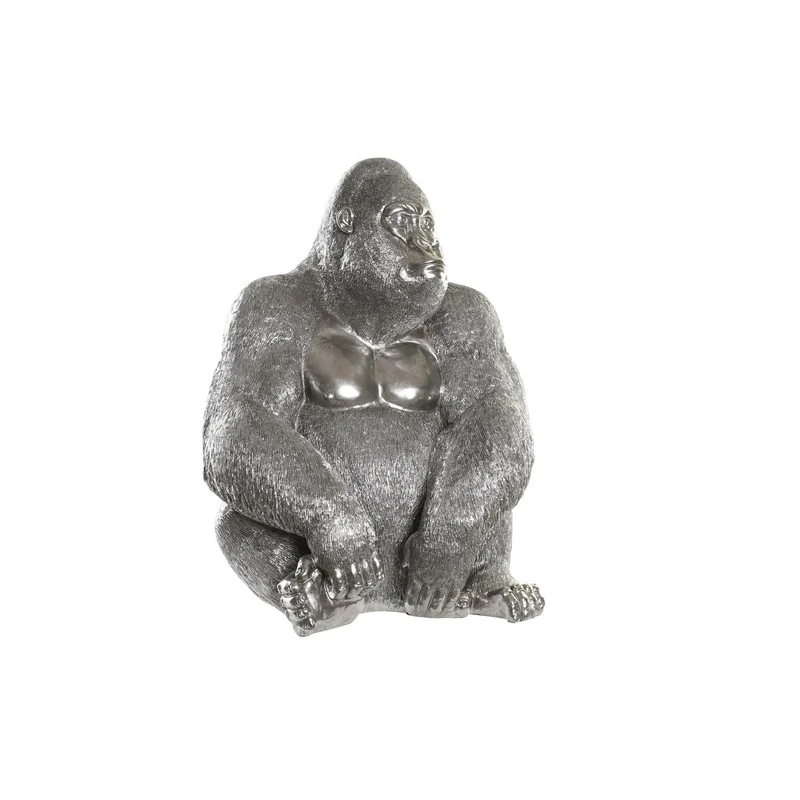 Resin Figure 46 x 40 x 61 Gorila Plateado