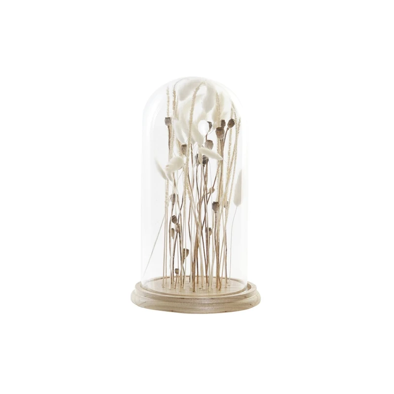 Decoracion Flor Seca Crystal 18 x 18 x 32 cm
