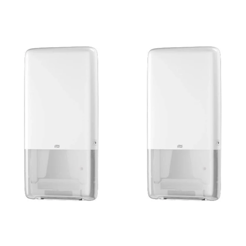 Tork PeakServe® Continuous™ Paper Hand Towel Dispenser White H5 High Capacity Elevation 552500 (Pack of 2)