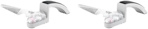 Global 220/GB minoSharp Knife Sharpener, White (Pack of 2)