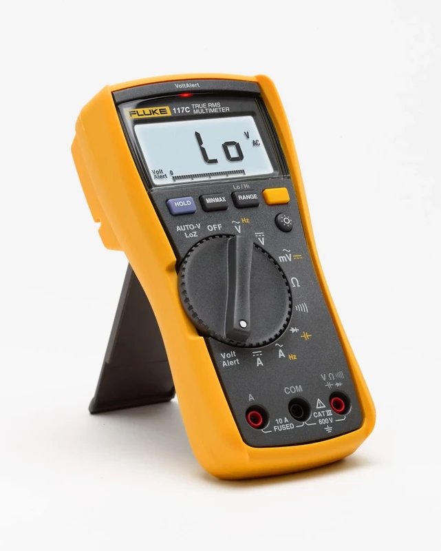 Fluke 117 Digital Multimeter LCD, 6000 counts CAT III 600 V (Pack of 2)