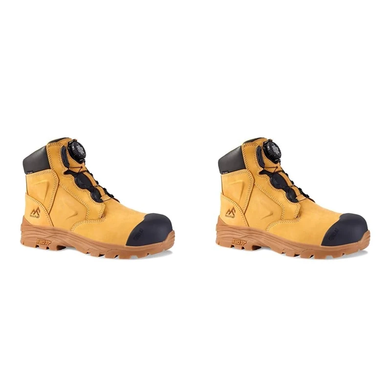 Rock Fall RF610 Honeystone Waterproof Boa Safety Boot Size 9 (Pack of 2) - Image 1