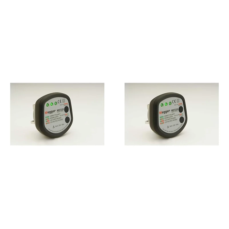 MEGGER MST220 SOCKET TESTER (Pack of 2)
