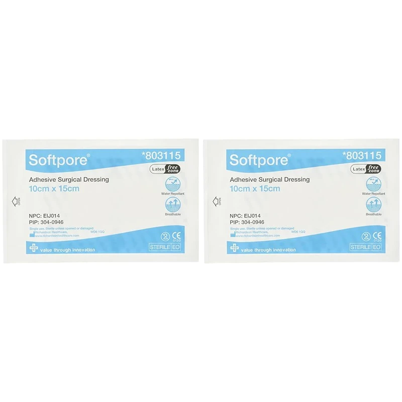 Softpore 803115 Dressing 10 x 15 (Pack of 100) - Image 1