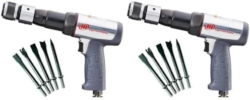 Ingersoll Rand Air Hammer Set 119MAXK, with Long Shank and Case, Pneumatic Hammer for Motor Vehicles and Workshop Trolleys Powered by Air (Pack of 2)