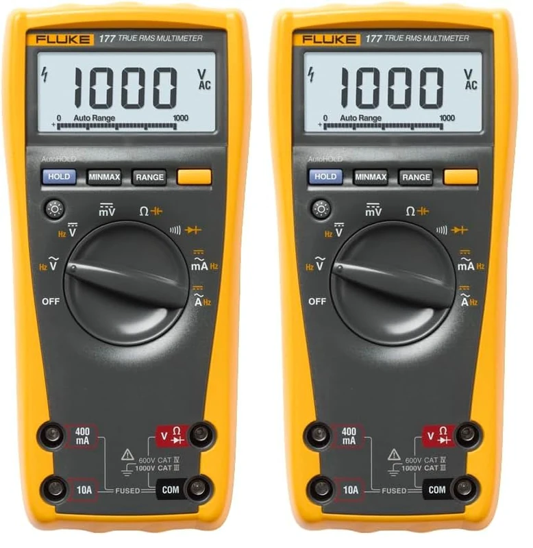 Fluke 177 True-RMS Digital Multimeter (Pack of 2)