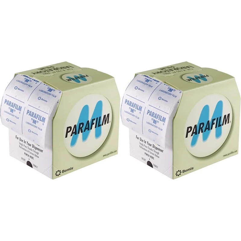 Heathrow Scientific HD234526B Moisture Proof Sealing Parafilm, 100mm width x 38m length, 132 mm Width x 135 mm Height x 112 mm Depth, Transparent (Pack of 2)