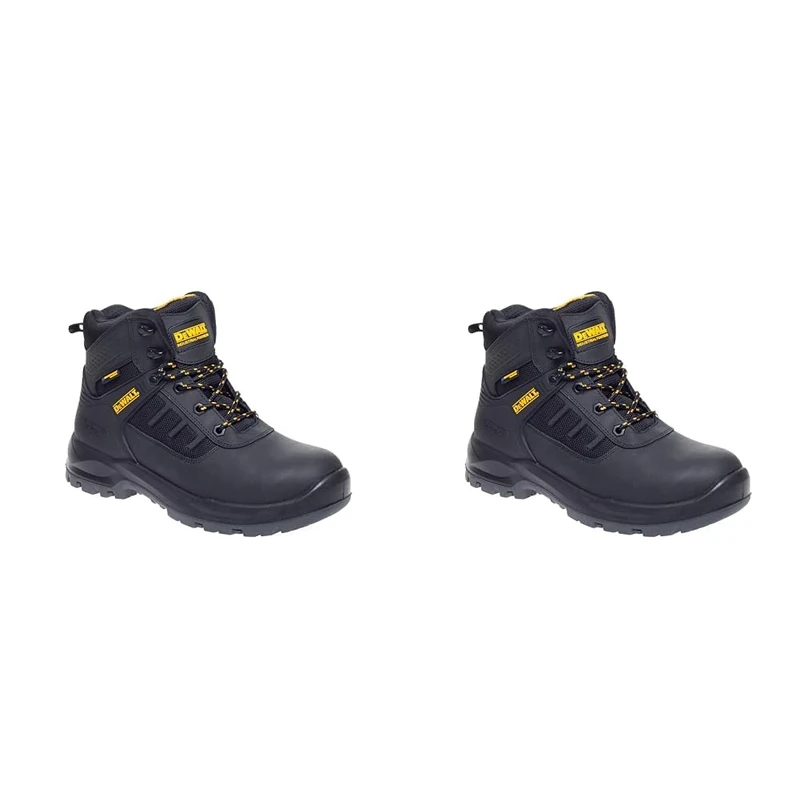 Dewalt Men's Douglas Waterproof Steel Toe Safety Boot Black UK7 (EU41) (Pack of 2)