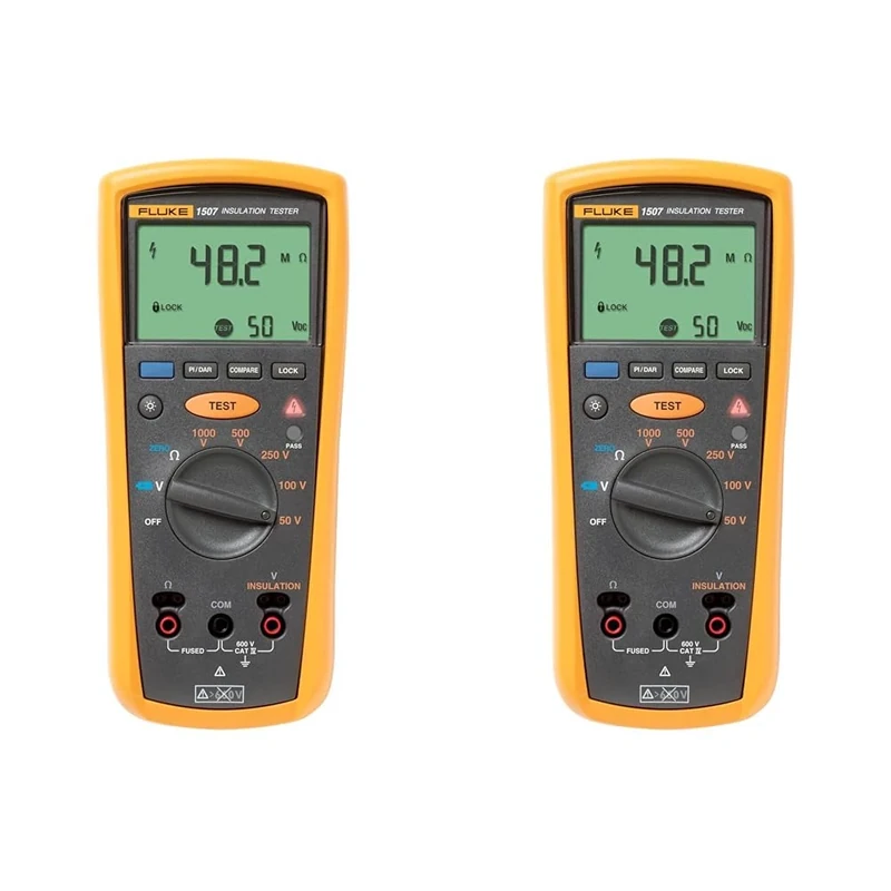 Fluke 1507 Insulation Resistance Tester (Pack of 2)