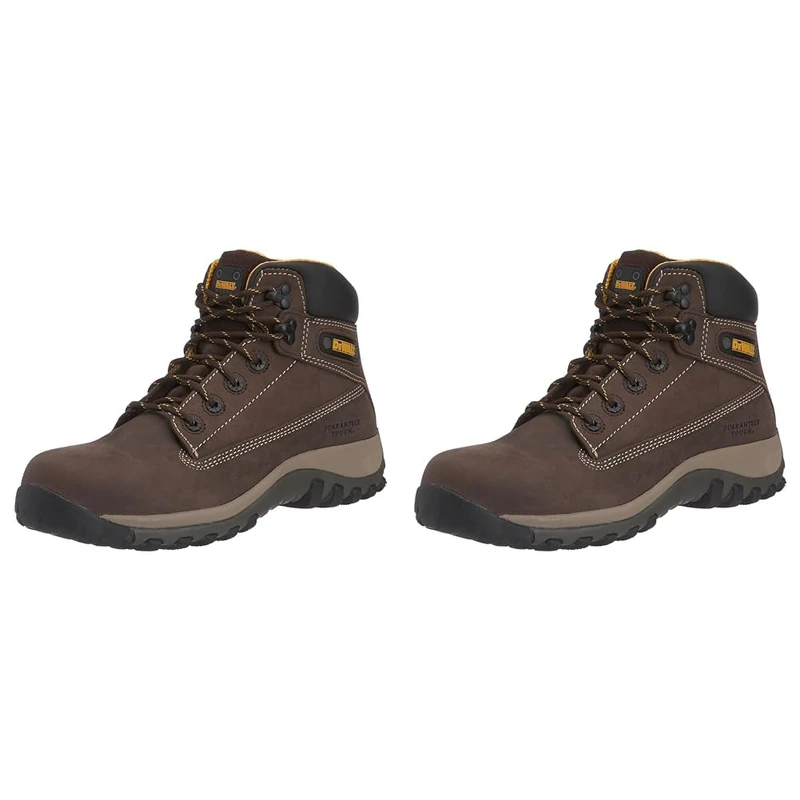 DeWalt Men's Hammer Non Metallic Nubuck Boots Brown UK 9 EUR 43, Brown, UK (Pack of 2)