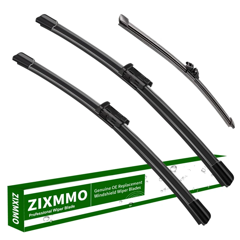 3 Factory Wiper Blades Replacement for Volvo XC90 2016 2017 2018 2019 2020 2021 2022 Original Equipment Windshield Wiper Blades Set - 24"/20"/14"(Set of 3) Top Lock