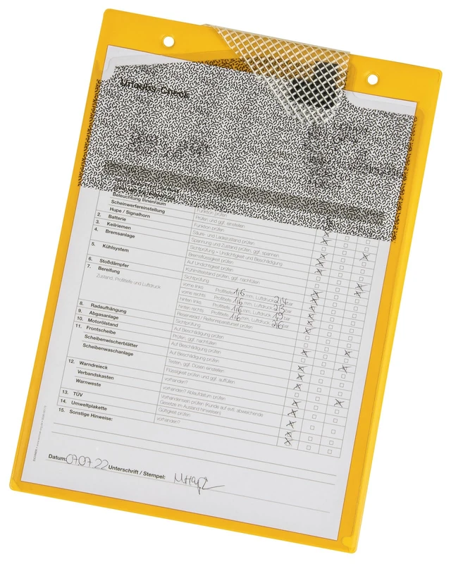 EICHNER Storage bag A4 yellow